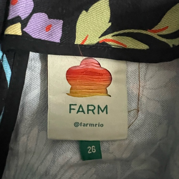 Farm Rio  Floral Embroidered Skirt - Picture 4 of 4